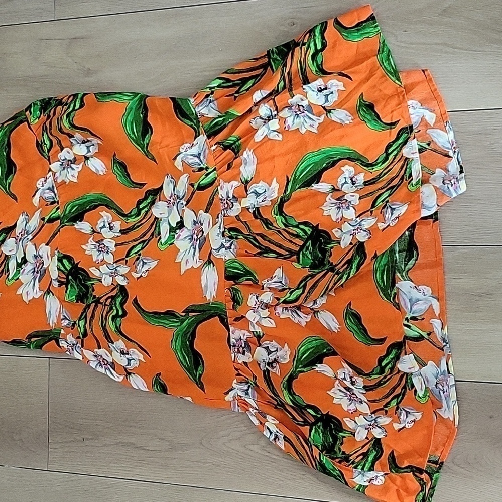 NWT ZARA MULTICOLORED CUT OUT PRINTED DRESS SIZE XS - Picture 4 of 6